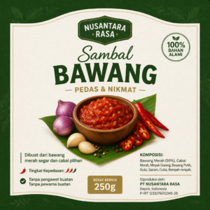 label makanan 1